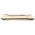 Clutch Gucci in tela beige con logo - vista 3