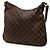 Louis Vuitton Brown Damier Ebene Bloomsbury PM Marrone - vista 2