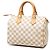 Louis Vuitton White Damier Azur Speedy 25 Bianco - vista 2