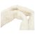 Prada White Spugna Terry Cloth Logo Tote Weiß - Ansicht 6
