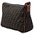 Borsa a tracolla Fendi Brown Zucca Canvas Marrone - vista 2