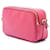 Prada Mini Borsa Camera Double Zip in Saffiano Rosa - vista 2