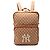 Zaino Gucci Brown GG Canvas NY Yankees Marrone
