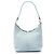 Borsa a tracolla Gucci Blue Square G in camoscio Blu chiaro