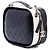 Chanel Vanity Case Small CC Matelassé in Pelle di Vitello Stropicciata Bianca Bianco Crudo - vista 2
