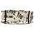 Borsa Dior Book Tote verticale in tela ricamata DiorAmour bianca con graffiti Bianco - vista 3