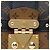 Louis Vuitton Brown Monogram Reverse Trunk Clutch Marrone - vista 5