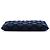 Clutch Chanel Blue Large Quilted Velvet O Case Blu navy - vista 3