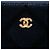 Clutch Chanel Blue Large Quilted Velvet O Case Blu navy - vista 5