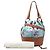 Borsa a secchiello LOEWE Blue Paulas Ibiza Small in tela con stampa sirena e coulisse Blu chiaro - vista 7