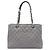 Chanel Gray Caviar Grand Shopping Tote Marrone