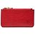 Louis Vuitton Red Epi Pochette Cles Roja