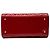 Dior Red Medium Patent Cannage Lady Dior Rosso Bordò - vista 3