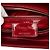 Dior Red Medium Patent Cannage Lady Dior Rosso Bordò - vista 5