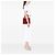 Dior Red Medium Patent Cannage Lady Dior Rosso Bordò - vista 6