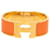 Hermès Clic Clac H Armband GM breit emailliert orange  - Ansicht 1