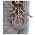 Dior Gray Mini Velvet Cannage Lady Dior Marrone - vista 5