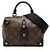 Louis Vuitton Brown Monogram Petite Malle Souple Marrone