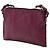 Borsa a tracolla Peyton in pelle goffrata a quadri rossa Burberry Rosso Bordò - vista 2