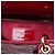 Dior Red Small Patent Cannage Lady Dior Rosso Bordò - vista 5