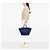 Céline Celine Blue Medium Grained Calfskin Phantom Luggage Tote - vista 6