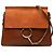 Chloé Faye Crossbody aus Kalbsleder und Wildleder braun Medium