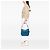 Prada Blue Saffiano Lux Schultertasche Blau - Ansicht 6