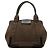 Balenciaga Cabas Tote S in lana pied-de-poule marrone e blu navy