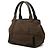 Balenciaga Cabas Tote S in lana pied-de-poule marrone e blu navy - vista 2