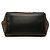 Balenciaga Cabas Tote S in lana pied-de-poule marrone e blu navy - vista 3