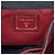 Tote aperta convertibile Prada Red Vitello Daino Rosso Bordò - vista 5