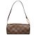 Louis Vuitton Brown Damier Ebene Papillon Pochette Marrone