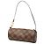 Louis Vuitton Brown Damier Ebene Papillon Pochette Marrone - vista 2