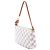 Louis Vuitton White Damier Azur Pochette Accessoires Bianco - vista 2