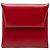 Monedero Hermès Bastia en piel Box Calf rojo Roja