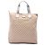 Gucci Beige GG Canvas Web Vertical Tote