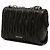 Miu Miu Black Matelasse Nappa Push Lock Flap Nero - vista 2