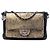 Clutch On Chain Mineral Nights em pele de cordeiro acolchoada e metal dourado Chanel