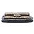 Clutch On Chain Mineral Nights em pele de cordeiro acolchoada e metal dourado Chanel - vista 3