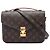 Louis Vuitton Brown Monogram Pochette Metis Marrone