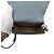 Borsa Nile Chloé Piccola in Pelle Blu con Cinturino da Polso Blu chiaro - vista 4