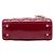 Dior Red Mini Patent Cannage Lady Dior Rosso Bordò - vista 3