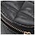 Chanel Vanity Case Round Handle With Care in pelle d'agnello lucida matelassé nera con catena Nero - vista 10