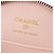 Chanel Vanity Case Round Handle With Care in pelle d'agnello lucida matelassé nera con catena Nero - vista 8