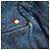 Borsa Tote Prada Blue Large Denim Canapa Logo - vista 6