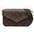 Louis Vuitton Brown Monogram Felicie Strap And Go Marrone