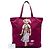 Borsa Tote Prada Purple Tessuto Robot Doll Porpora - vista 7