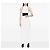 Clutch Uptown Monogramma in pelle di vitello liscia e lucida nera Saint Laurent Nero - vista 6