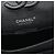 Chanel Black Medium Classic Chevron Patent So Black Double Flap Nero - vista 5