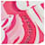 Twilly Hermès Pink Brides de Gala Shadow in seta Rosa - vista 6